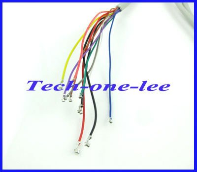 Wholesale gray OSD menu control cable line 88cm free shipping Wholesale gray OSD menu control cable line 88cm free shipping