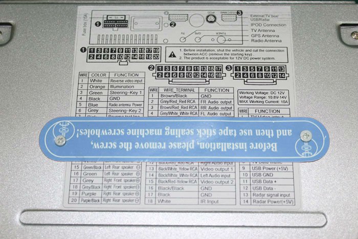 cable connections