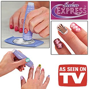 Salon Express nail design kit will save you tons of money and time!