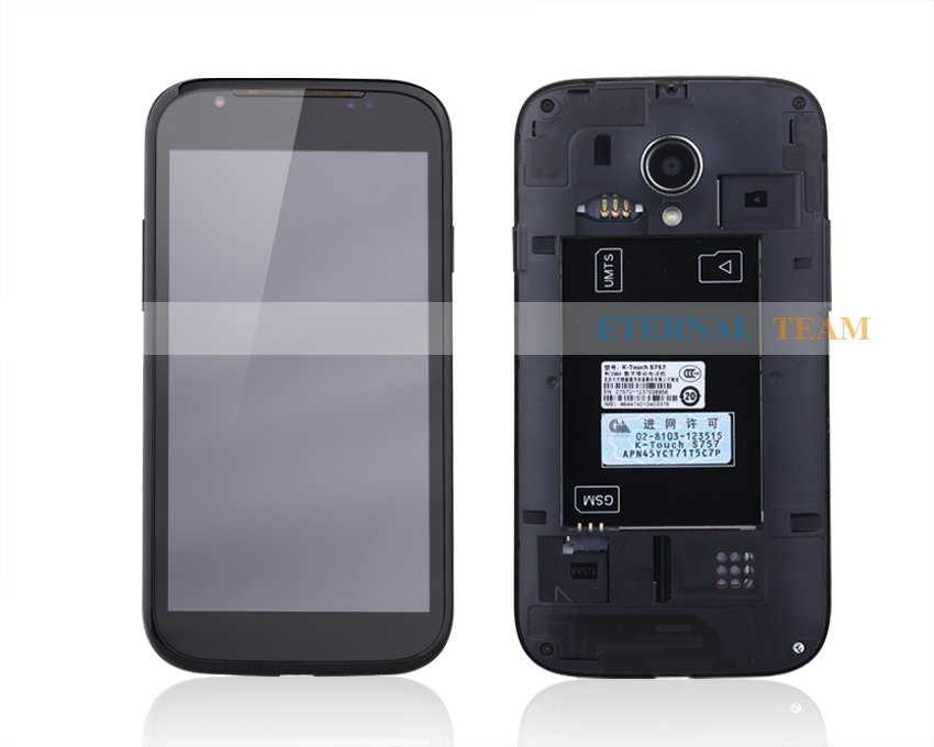5inch k-touch S757 3G cellphone black (6).jpg