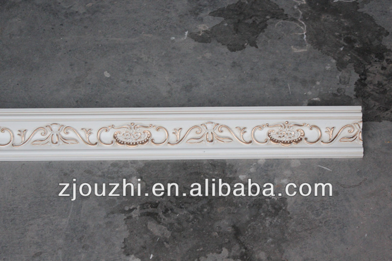 Pu Carved Corner Moulding Classic Cornice Home Interior