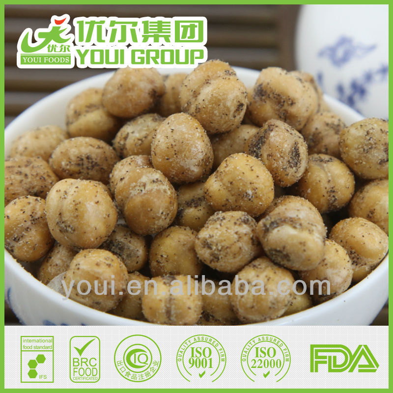 Flavored Chickpea /Chick pea, OU kosher, HALAL, HACCP, BRC.