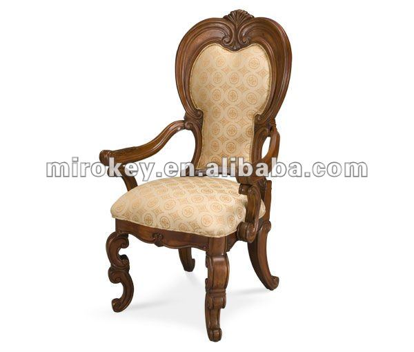 Venecianas mirokey brazo de la silla, antiguos de madera brazo de ... Sillas de juego de comedor con brazo