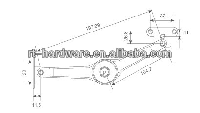 Ronglisifd-b05フラップ滞在、 家具のハードウェア問屋・仕入れ・卸・卸売り