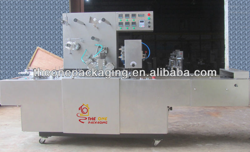Automatic Cellophane Over Wrapping Machine used for loose poker card, pilot biscuit, Caramel Treats, wafer, chewing gum