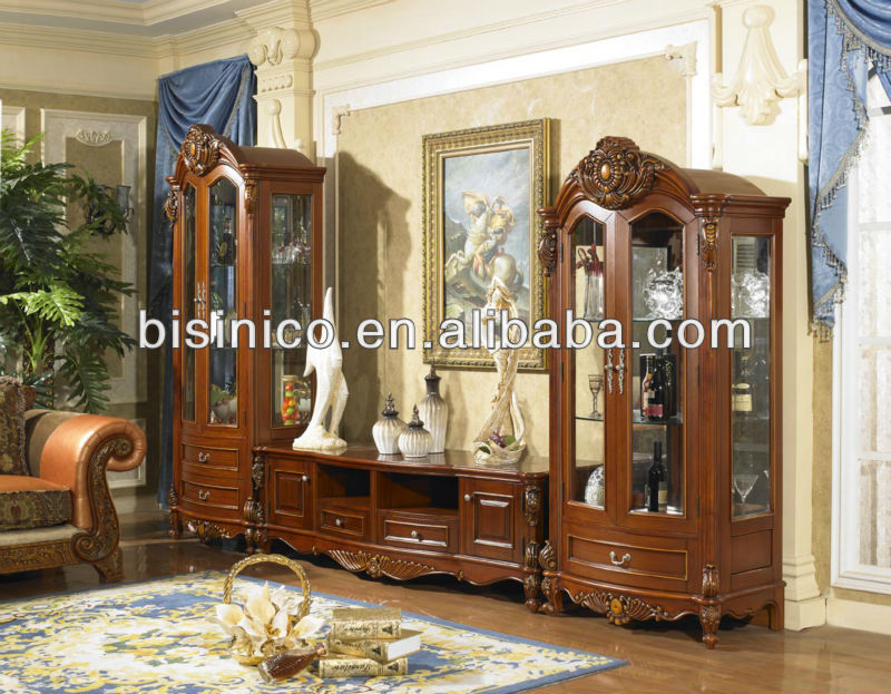 Talladas a mano de lujo nuevo clásico muebles de comedor mesa ...