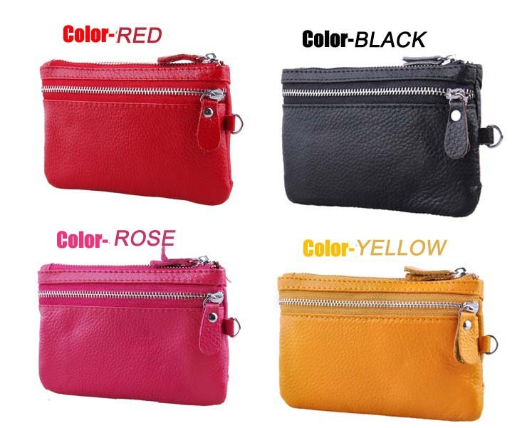 Day clutches! 2012 lady bags,Key wallets,genuine leather,multy color for choosing,1 pce wholesale,free shipping!TM-018