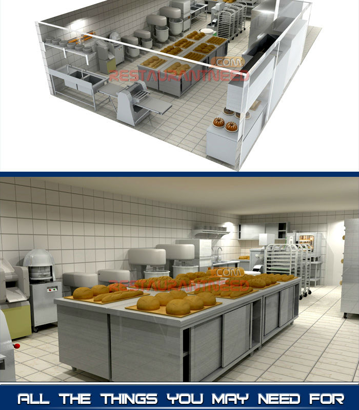 3D Design Bakery Project Bread Baking Oven
