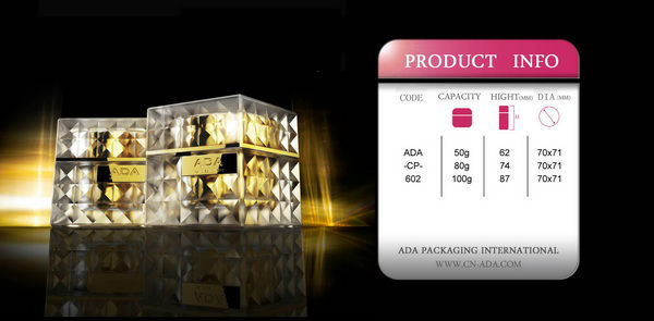 Ada-cp-60280ml/化粧瓶卸売/osmeticsのクリーム空瓶/アクリルジャー問屋・仕入れ・卸・卸売り