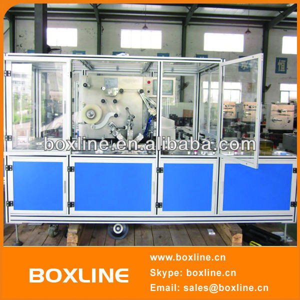 Automatic bars of soap wrapping machine