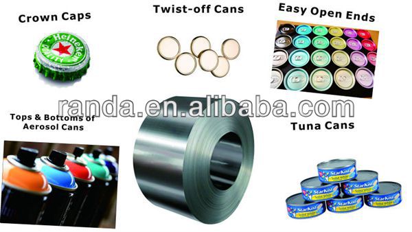 TFS--electrolytic chromium coated steel coil