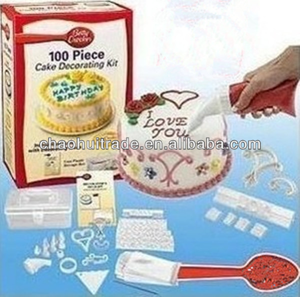 Cake decorating kit tools machine