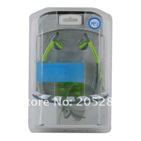 Promotion 1 Pcs Free Shipping Sports Headset Earphone,sport headphone for mp3,mp4 in plastic box