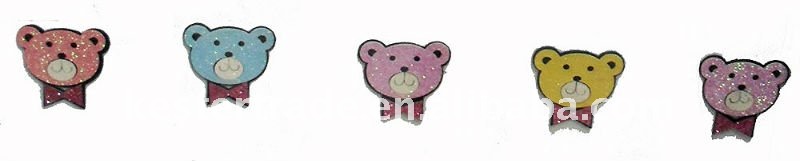 衣服の生地のアクセサリークマステッカー問屋・仕入れ・卸・卸売り
