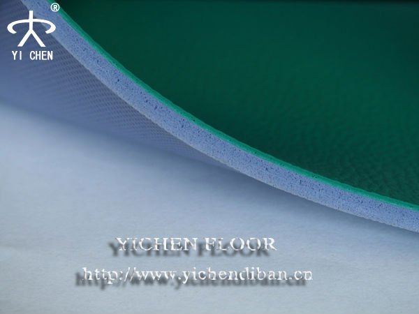 純粋なバージンpvcプラスチック製の床材のバドミントン/fustal/ジム/スポーツフローリング 問屋・仕入れ・卸・卸売り