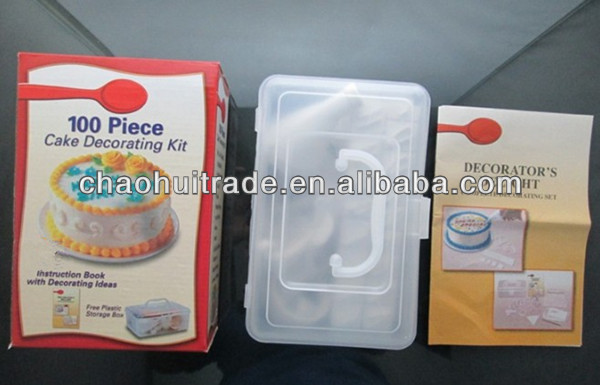 Cake decorating kit tools machine
