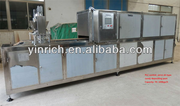 GD50 Small Capacity Complete Candy Depositing Line