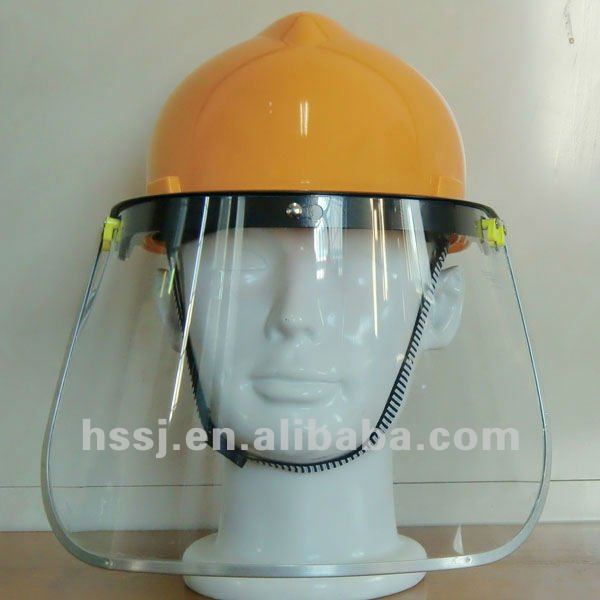 安全PC/PVCプラスチックハンドシールドのバイザーはセリウムの標準にヘルメットをマッチさせた問屋・仕入れ・卸・卸売り