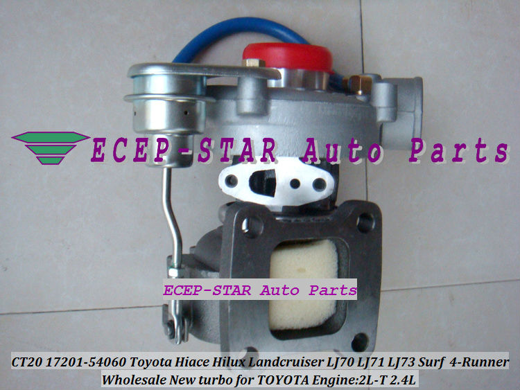 CT20 17201-54060 Toyota Hiace Hilux Landcruiser LJ70 LJ71 LJ73 Surf 4-Runner 2.4L 2L-T Turbocharger (5)