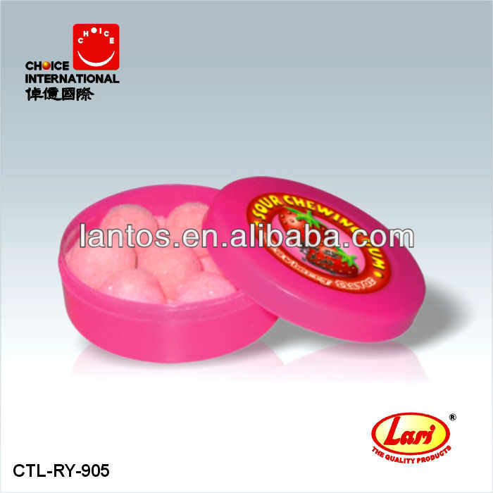 LARI BRAND 20g ball Sour powder Chewing Gum