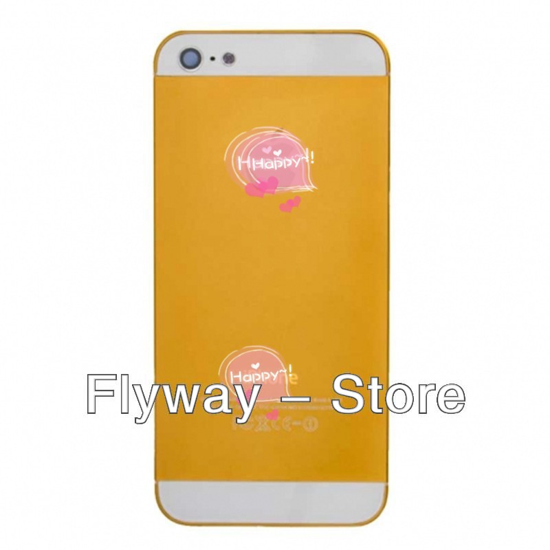 gold battery cover for iphone 5