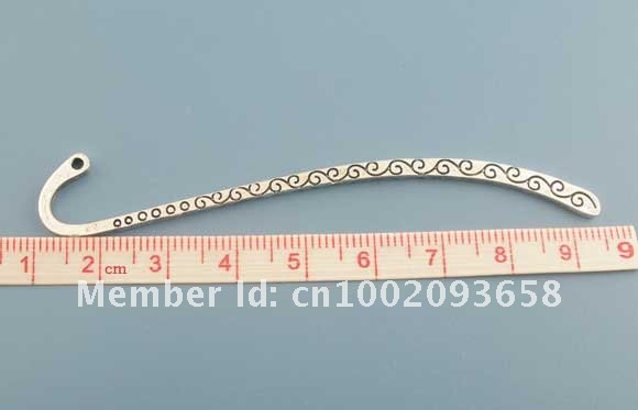 30 Pcs Silver Tone Bookmark With Loop 85mm Findings-in Bookmark from ...