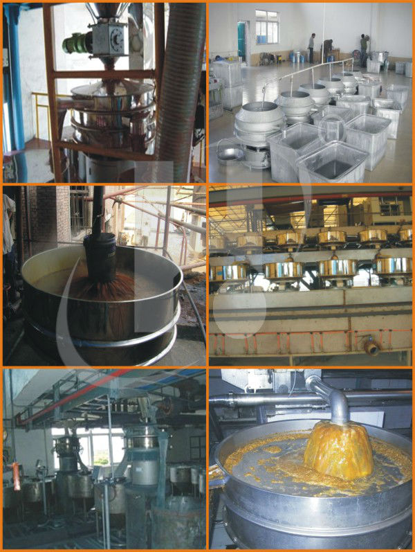 Rotary sieving machine for black pepper with different grades