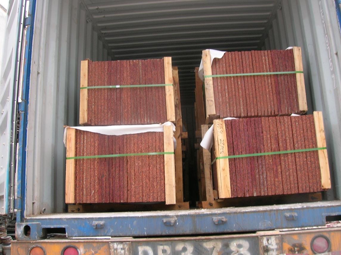 dyed red 3Cm thickness