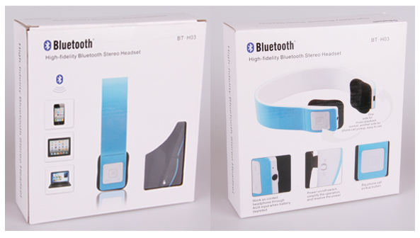 Affordable bluetooth stereo headset, wireless bluetooth headset