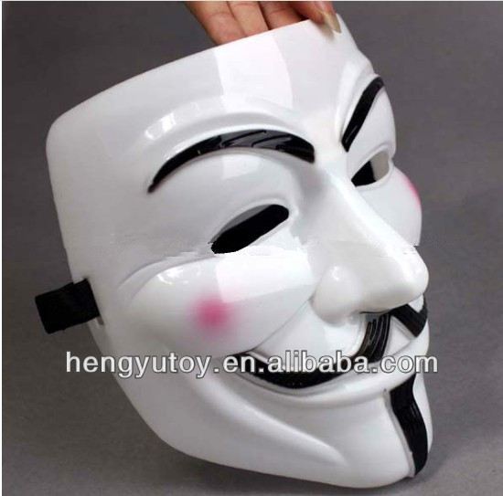 売れ筋2013復讐のマスク用v匿名ガイ・フォークスマスク問屋・仕入れ・卸・卸売り