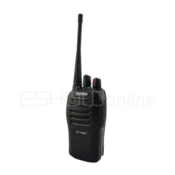 New 5W 16CH Walkie Talkie UHF BF-666S Interphone Transceiver Two-Way Radio Mobile Portable Handled A0782A Eshow