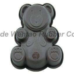 New Design Silicone Cake Mould - 6 Cup Kitchen Ware Bake Ware Cake Decoration Dessert Mould