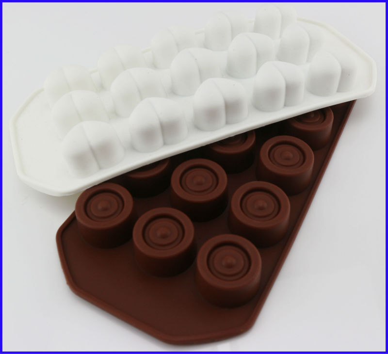 Original 15 Cavity Custom silicone chocolate bar mold