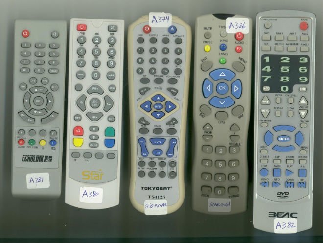 URC22B Universal Remote Control,FOR TV,SAT,AUX,DVD.