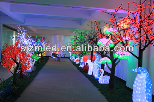 beautiful led coconut tree landscape light