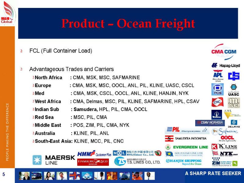 中国からの世界的にへのFCLおよびLCLの海貨物問屋・仕入れ・卸・卸売り