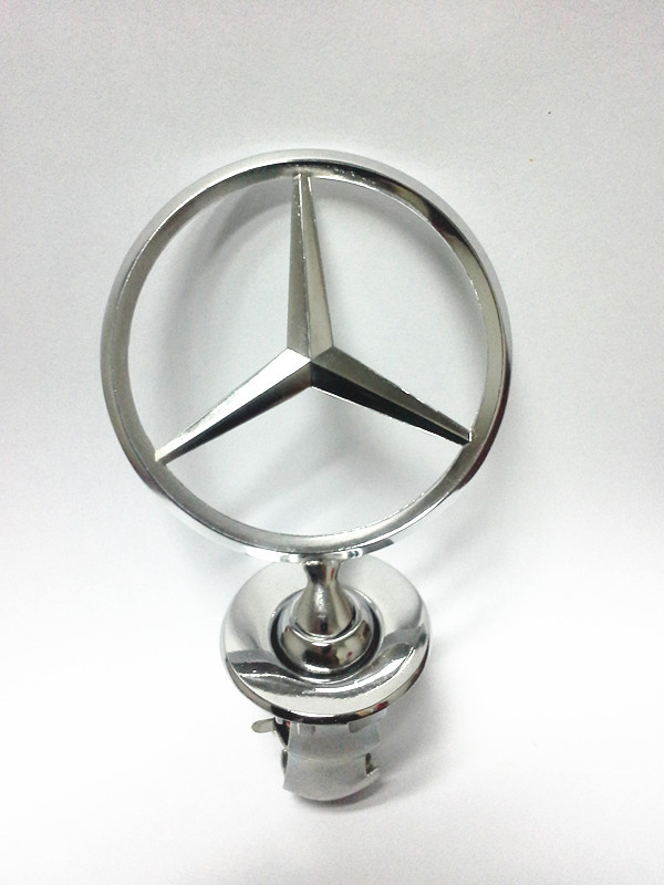 Mercedes hood ornament assembly #5