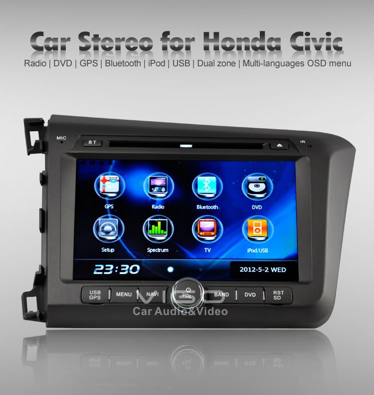 Honda in dash dvd and navigation system #2