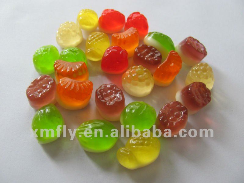 Finger shape sugar free gummies candy