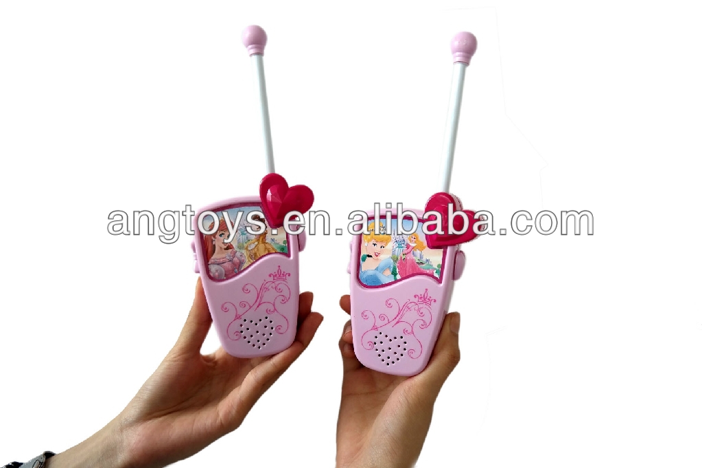 女の子ピンクの色22センチメートル子供プラスチックのおもちゃの子供のためのインターホンのトランシーバー問屋・仕入れ・卸・卸売り