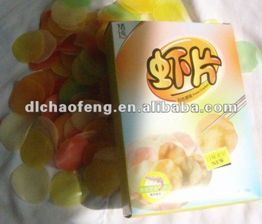 Five Colored Prawn Crackers