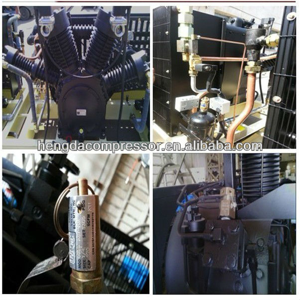champagne or cava Hengda compressor 105CFM 580PSI 30HP 2014 CHINAPLAS