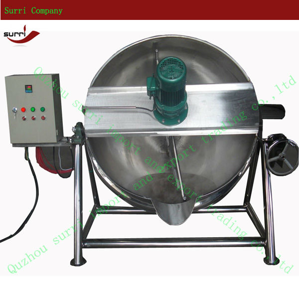 jacketed kettle for jam making 500L