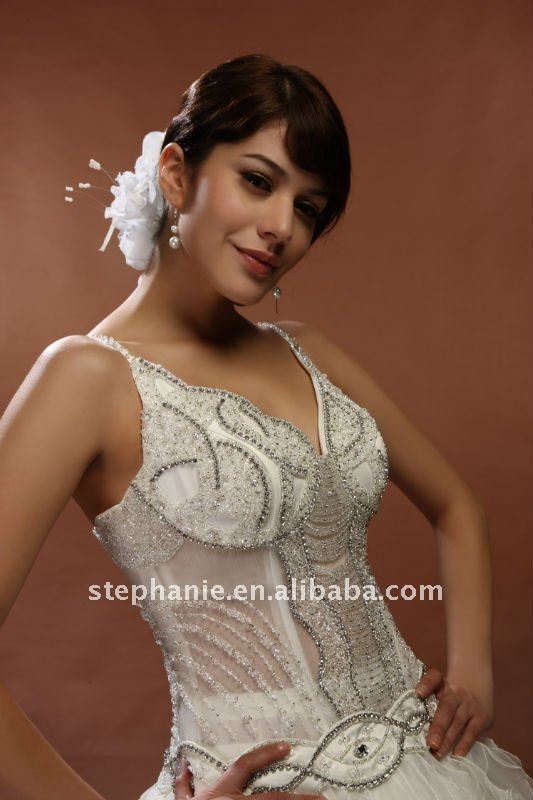 Stephanie Sexy Style Guangzhou Grecian Style Wedding Dresses