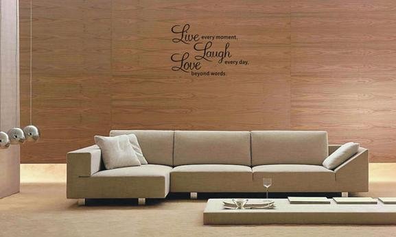 Decor Decal Wall Sticker Wall Quote Decals Live Laugh Love 001