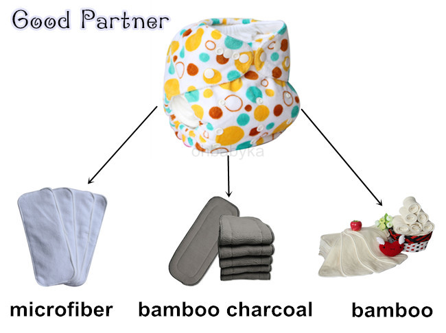 近代的なohbabykaオールインワン防水の赤ちゃんの布おむつ問屋・仕入れ・卸・卸売り