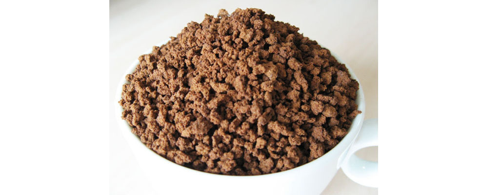 agglomerated instant coffee
