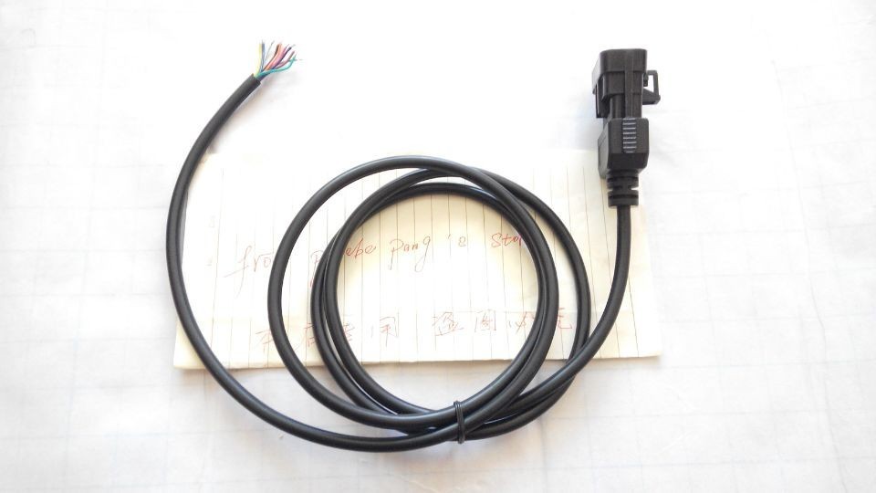 2014 Wholesale For VauxhallOpel 10 Pin To 16 Pin OBD 2 Car Extension Diagnostic Tool Adapter Connector Cable open cable Good Quality (1)