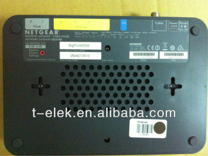 netgear cg3100 netgear cg3100