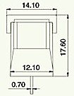 Pcbバリア端子台カバー付き7.62mm電線ソケットコネクタパワー電動kf28c用ストリップ仕入れ・メーカー・工場